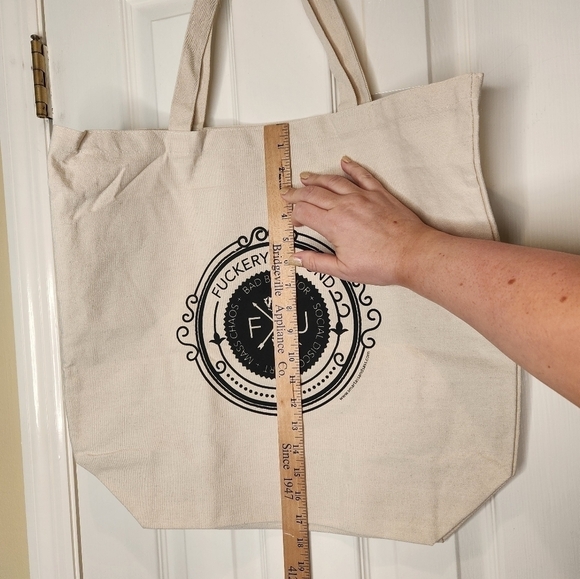F@$kery Abound Canvas Tote Bag - Picture 3 of 9